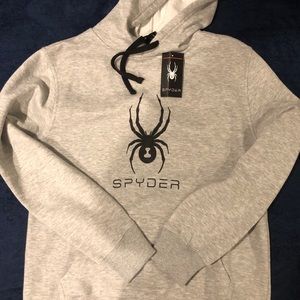 Men’s Medium Spyder Heather Grey Hoodie